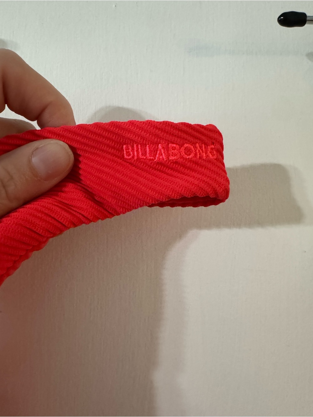 Billabong Red Ribbed Bikini Bottom - Picture 5 of 5